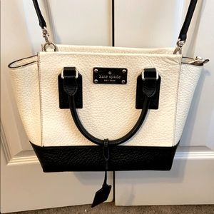 Black and White Kate Spade Purse